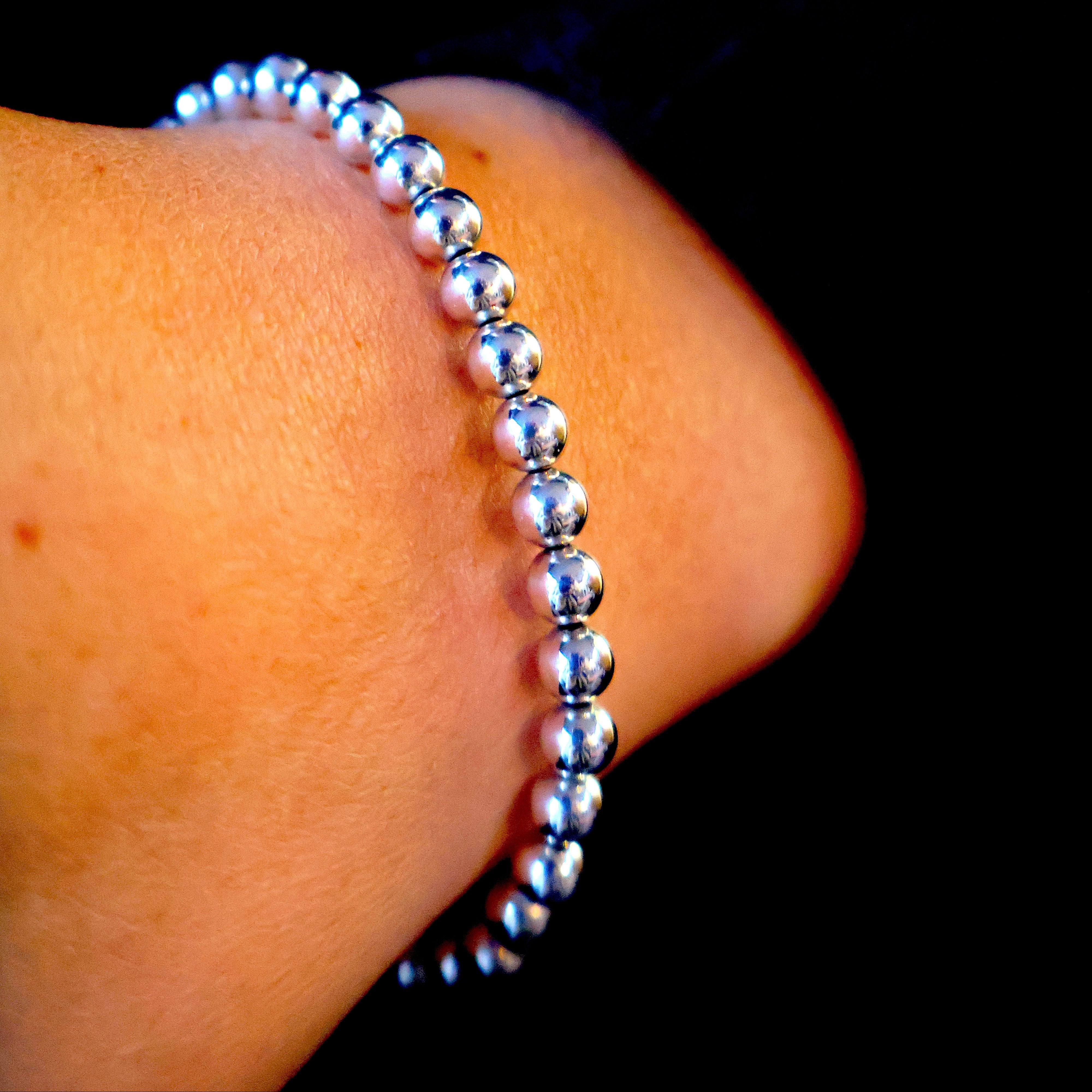 basic armbandje sterling zilver 4mm