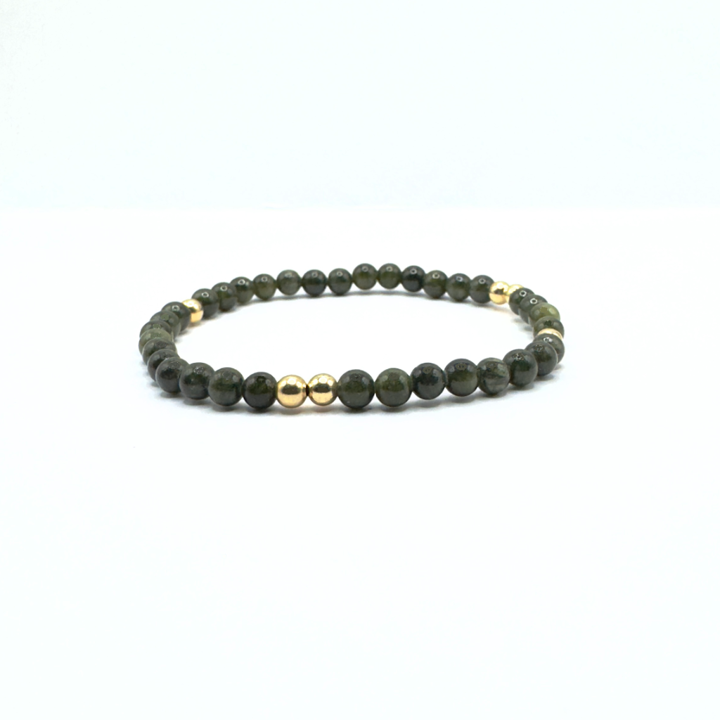 armband met marmer en goldfilled