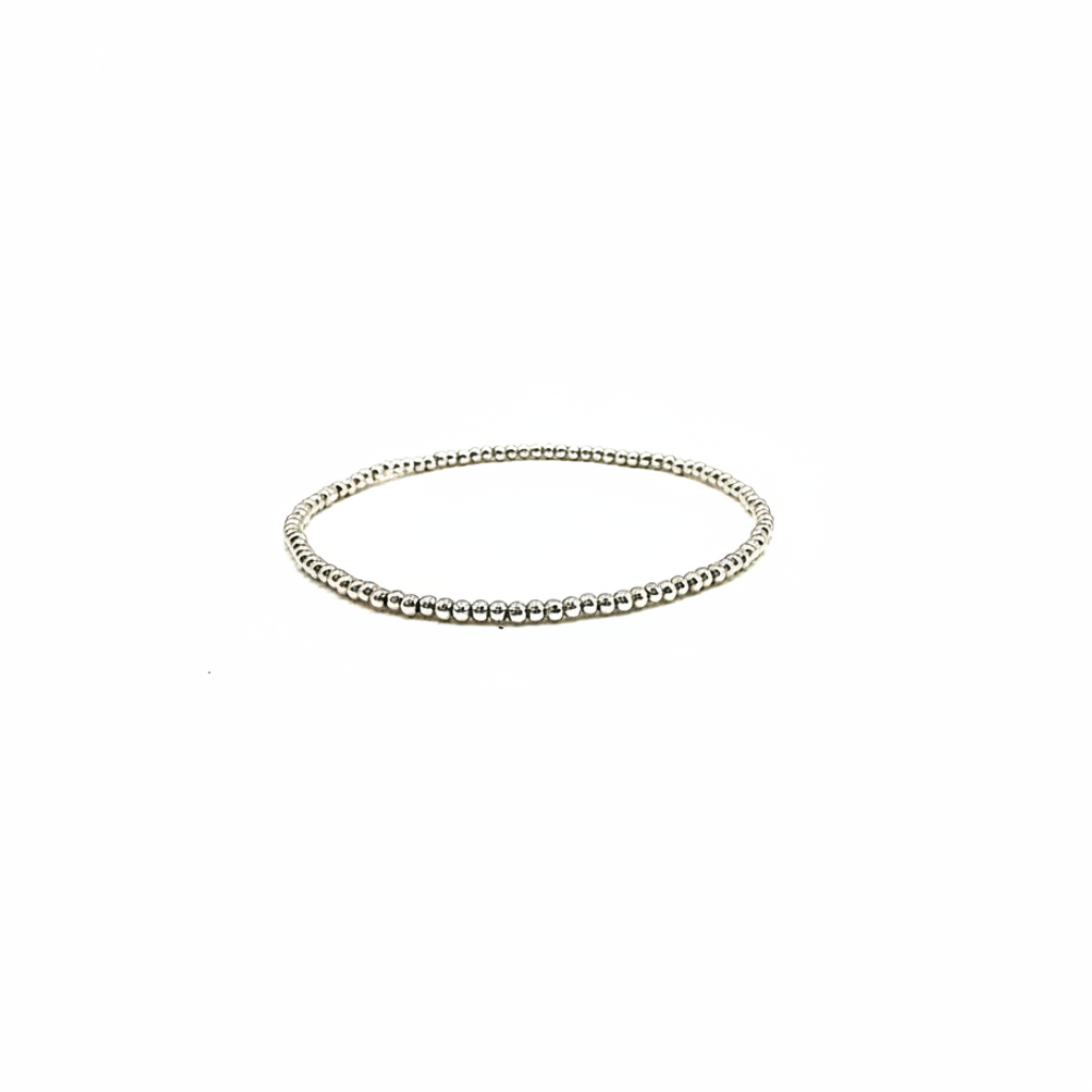 basic armband van sterling zilver 2mm