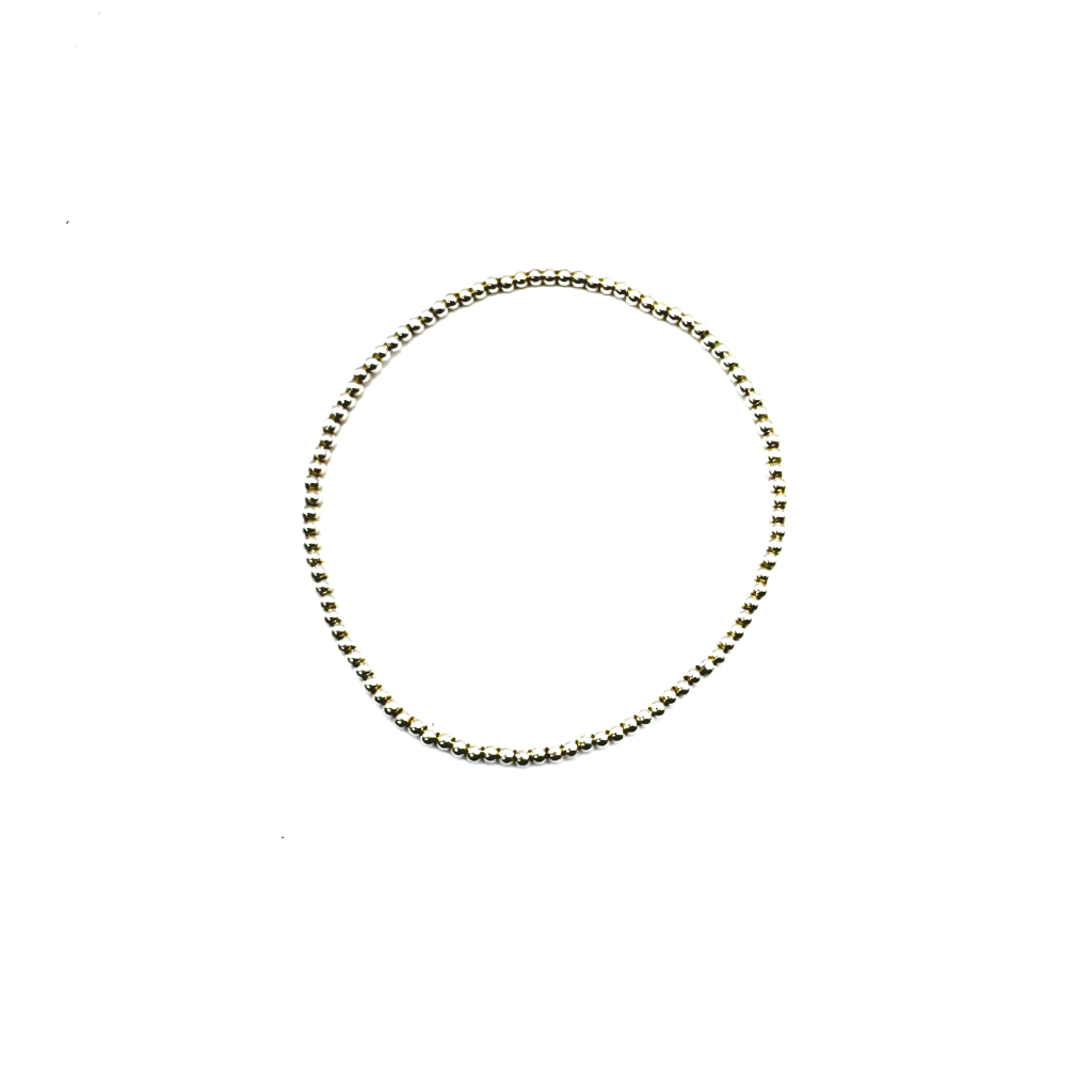 basic armband van sterling zilver 2mm