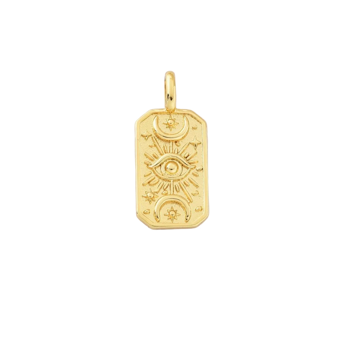 amulet met oog en manen