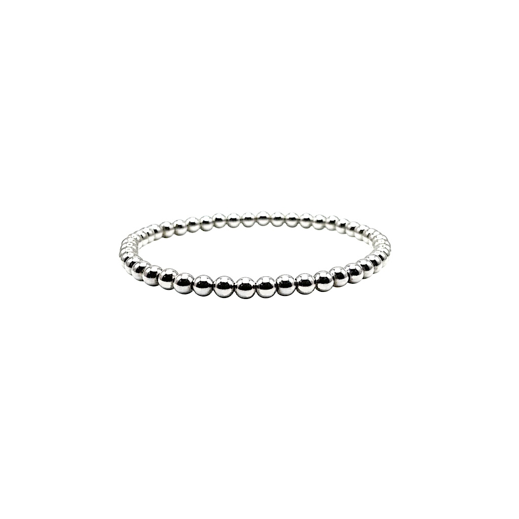 basic armbandje sterling zilver 4mm