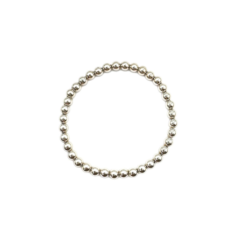 basic armbandje sterling zilver 5mm